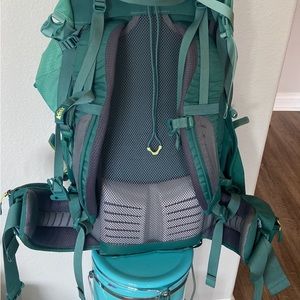 REI womens traverse 35 L hiking backpack.